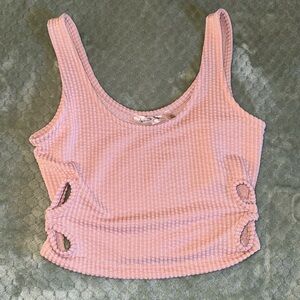 Baby Pink Cropped Tank